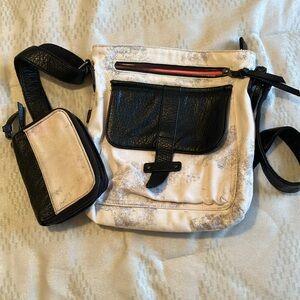 Pistil crossbody and matching wallet